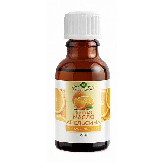 Масло эфирное Mirrolla Апельсин 25 мл