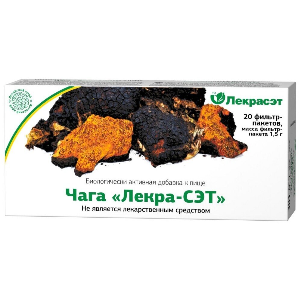 Чага (березовый гриб) фильтр-пакеты 20 шт.