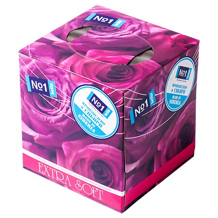 Платочки бумажные 2-х слойные Bella 80 шт.