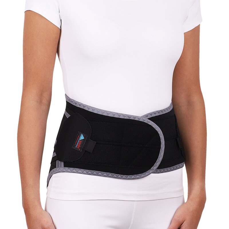 Корсет пояснично-крестцовый ортопедический Крейт Б-2511 черно-серый р.4