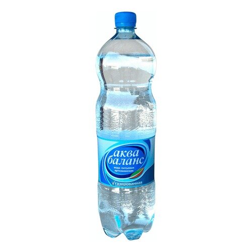 Вода питьевая газированная Аквабаланс 1.25 л