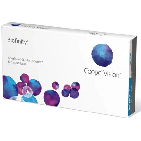 Biofinity линзы контактные -2.00/8.6 6 шт.