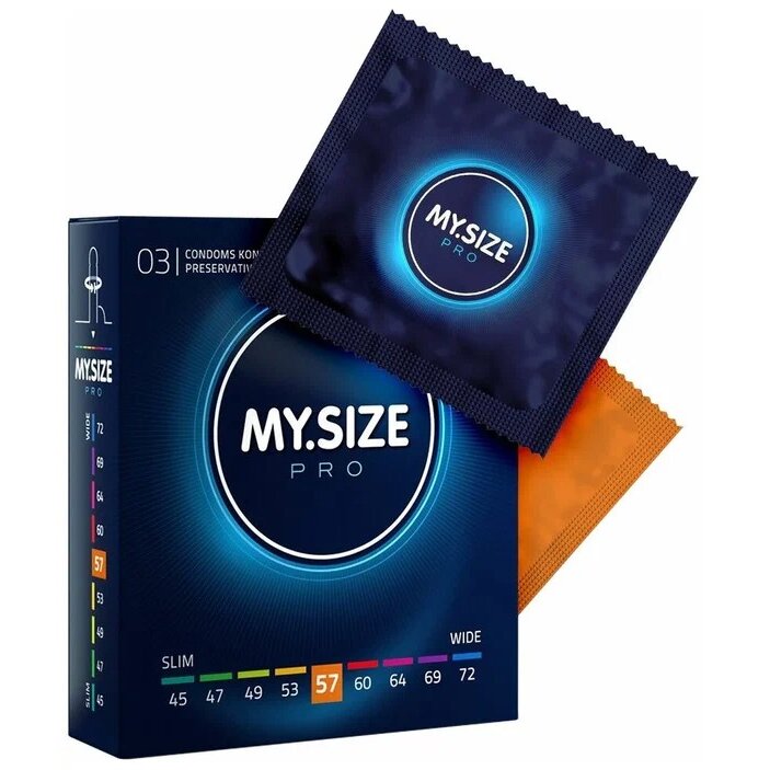 Презервативы MY SIZE размер 57 3 шт.