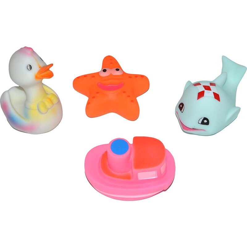 Набор игрушек для купания Бусинка 163 4 шт.