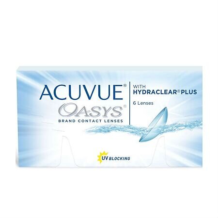 Acuvue oasys with hydraclear plus линзы контактные +1.50/8.4/14.0 6 шт.