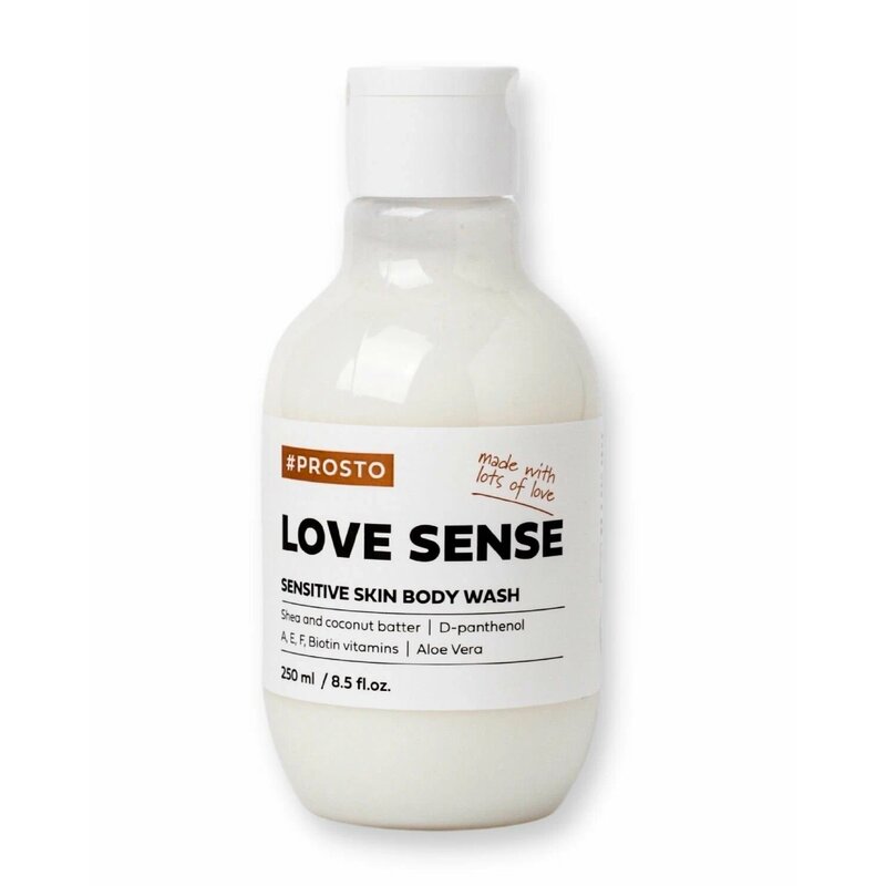 Гель для душа Love Sense Prosto Cosmetics 250мл