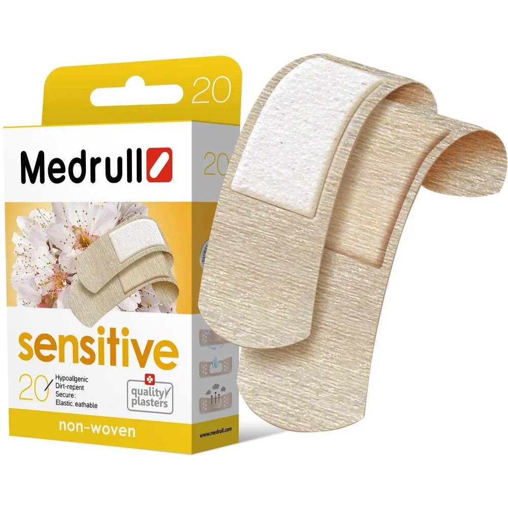 Medrull набор лейкопластырей sensitive 10 шт.