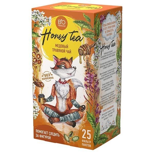 Чай травяной медовый Золотая Долина фильтр-пакеты 25 шт.