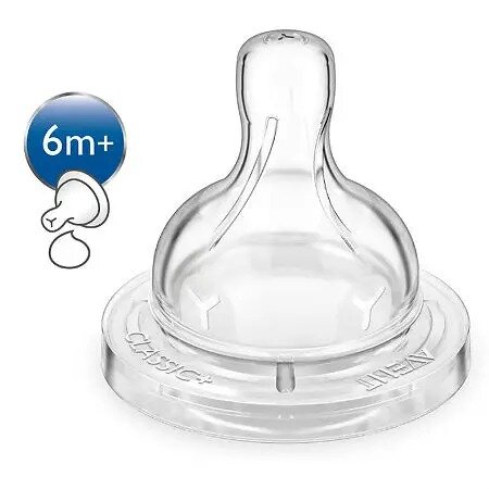 Соска силиконовая Avent SCF636/27 для густых жидкостей с 6 мес. 2 шт.