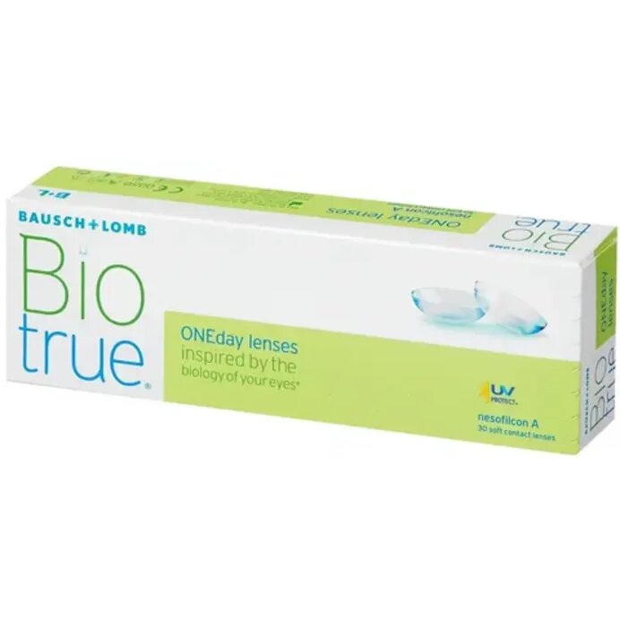 Линзы контактные Bausch&Lomb/Бауш энд Ломб Biotrue Oneday (8.6/-3,75) 30шт