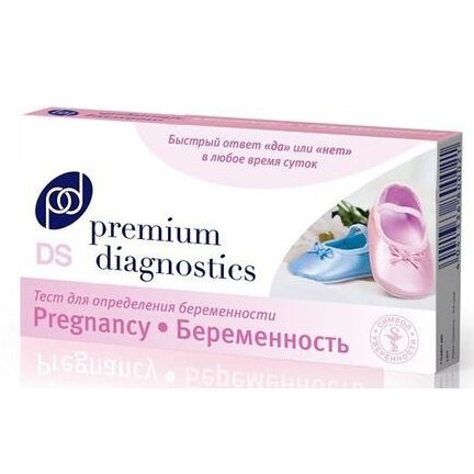 Тест для раннего определения беременности Premium Diagnostics DS 1 шт.