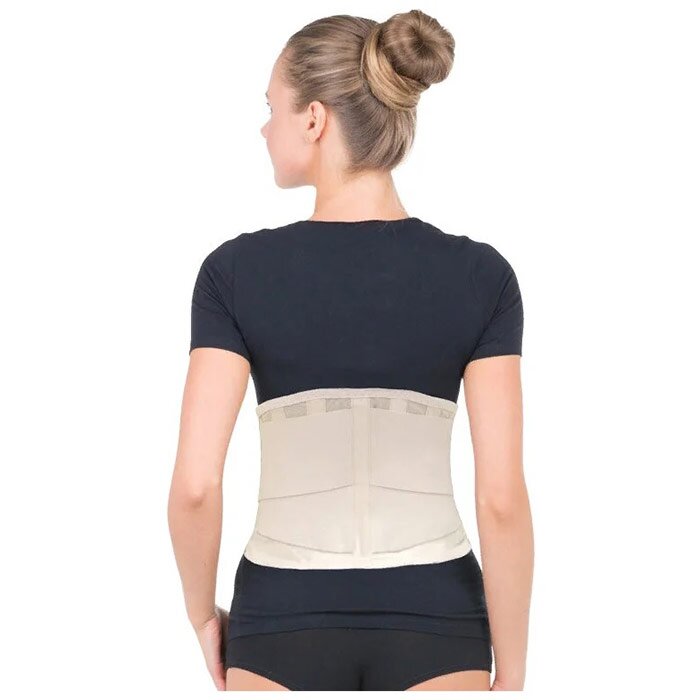 Корсет ортопедический на пояснично-крестцовый Тривес Т.58.05 (Т-1555) черный р.XS