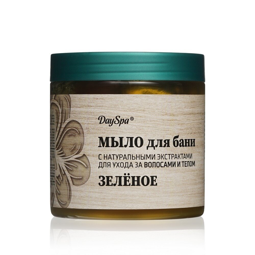 Мыло для бани Day Spa Зеленое 500 мл