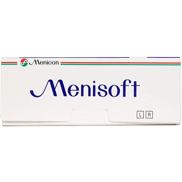 Линзы контактные ежемесячной замены мягкие Menisoft Menicon (-1,25/8,6/14,2) 3шт