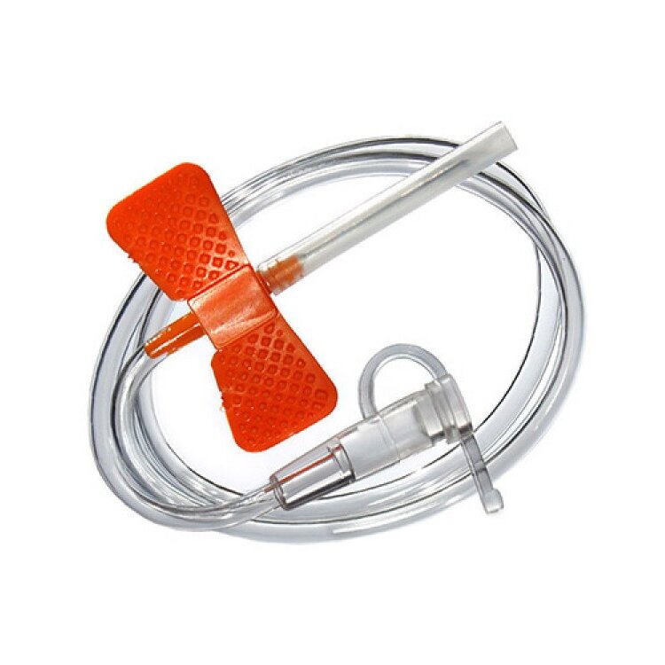 Катетер (игла-бабочка) для вливания в малые вены Vogt Medical 25G 1 шт.