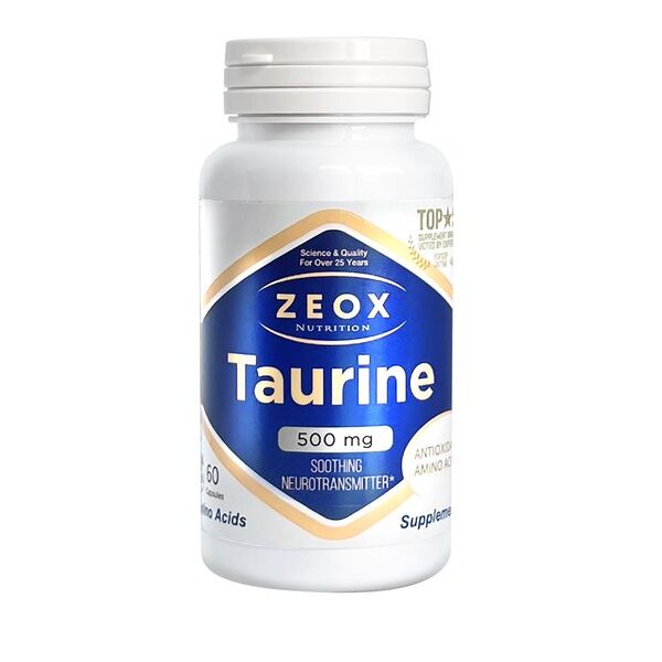 Таурин Zeox Nutrition капсулы 60шт