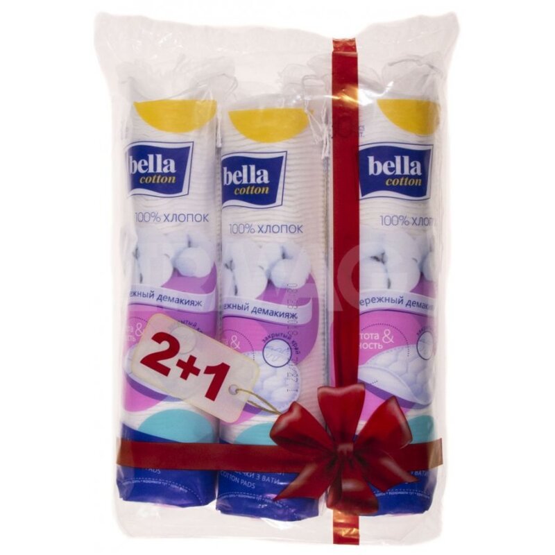 Ватные диски Bella Cotton 80 шт. 2+1