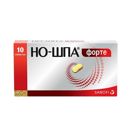 Но-шпа Форте таблетки 80 мг 10 шт.