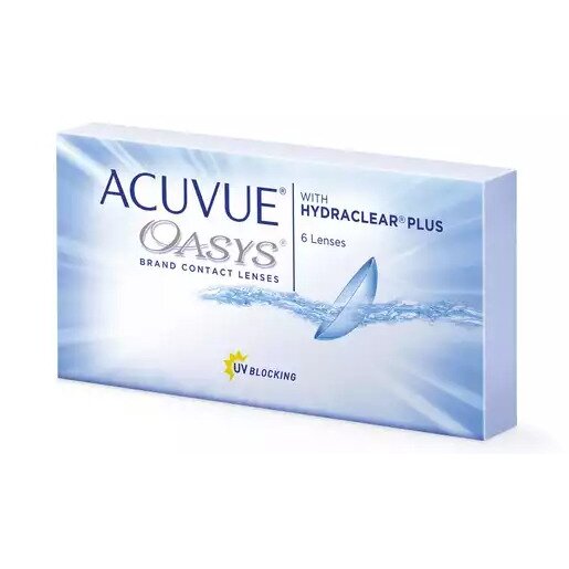 Контактные линзы Acuvue Oasys -4,00 радиус 8,4 6 шт.