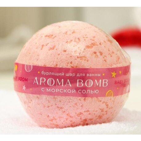 Бомбочка для ванны Aroma soap baby boom 130 г