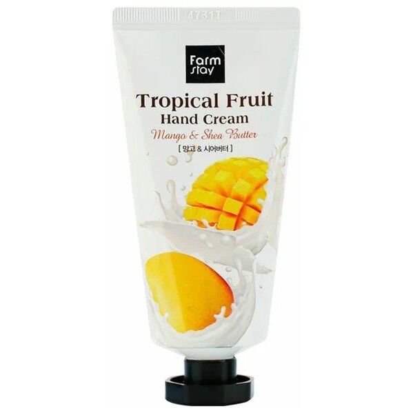 Крем для рук Farmstay тропические фрукты с манго и маслом ши 50 мл