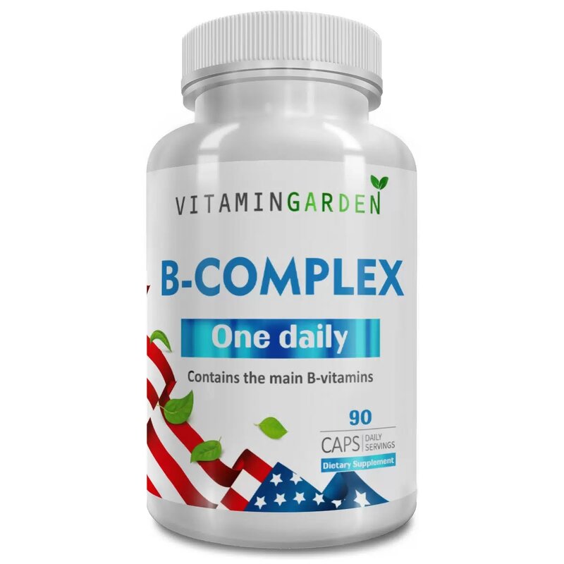 Комплекс витаминов группы B VITAMIN GARDEN B-Complex капсулы 90 шт.