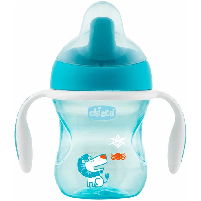 Поильник Chicco Training Cup для детей от 6 мес. 200 мл