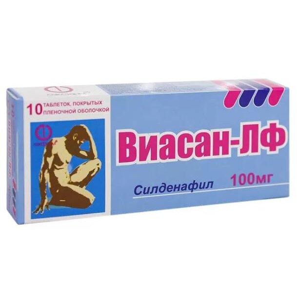 Виасан-ЛФ таблетки 100 мг 4 шт.