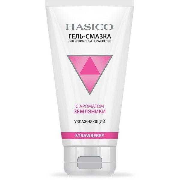 Гель-смазка Hasico увлажняющая с ароматом клубники туба 50 мл