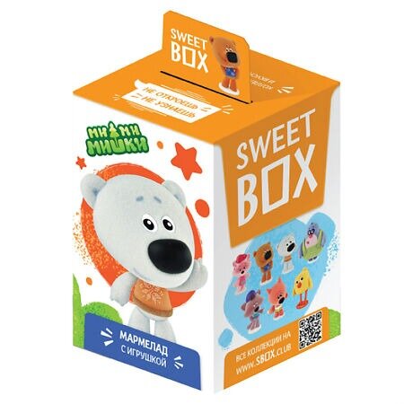 Аскорбинка детская Sweet Box Ми-Ми-Мишки+игрушка набор 1 уп.