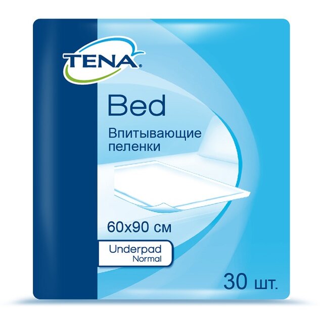 Простыни впитывающие TENA Bed Underpad Normal 60х90 см 30 шт.