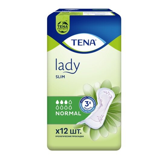Урологические прокладки TENA Lady Slim Normal 12 шт.