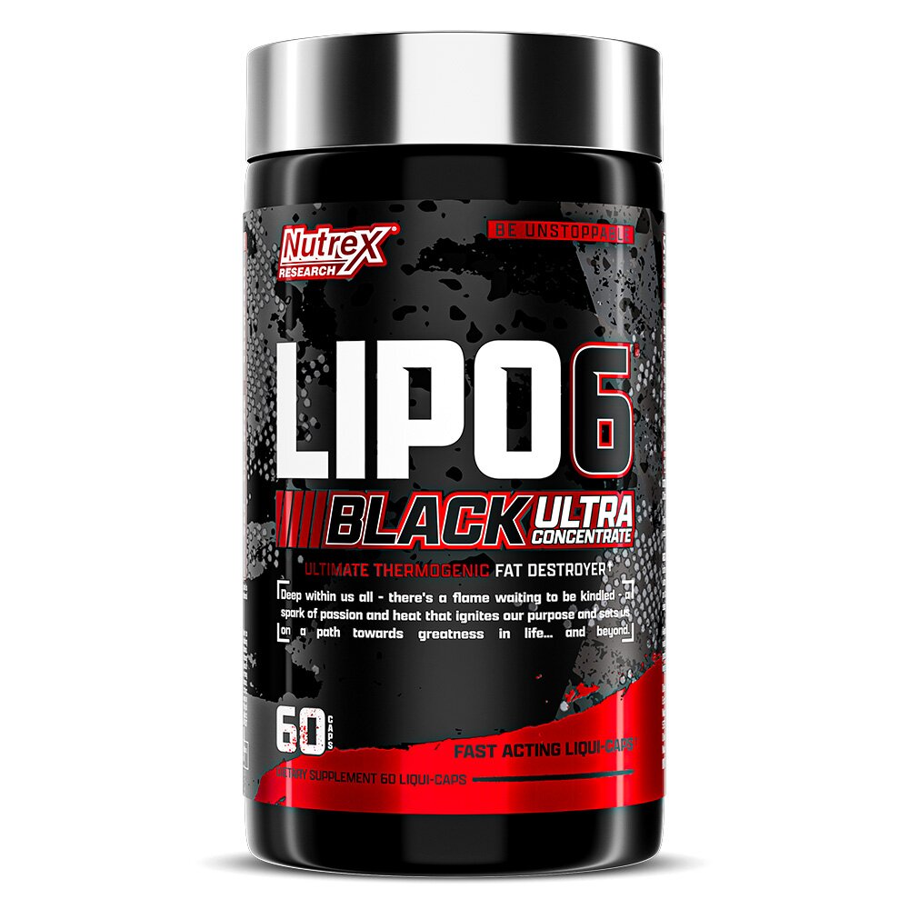Жиросжигатель NUTREX Lipo 6 Black Ultra капсулы 60 шт.