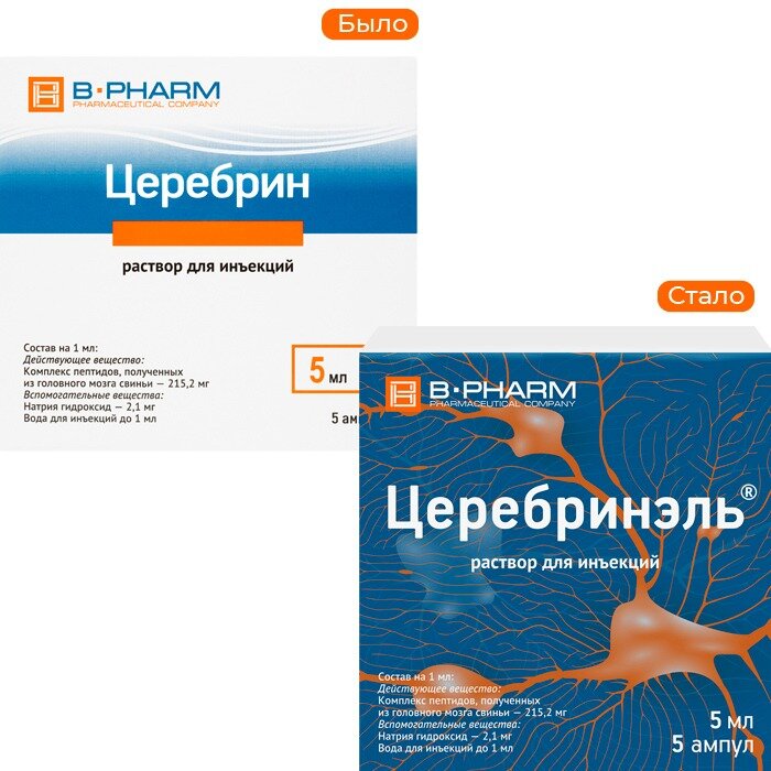 Церебринэль (Церебрин) раствор для инъекций ампулы 5 мл 5 шт.