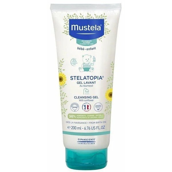 Гель для купания Mustela Stelatopia 200 мл