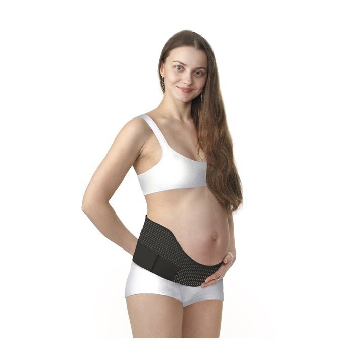 Бандаж для беременных Белпа-мед черный размер 3 105-120см 0601-3