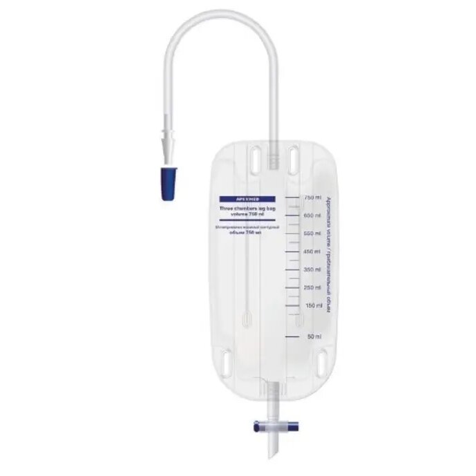 Apexmed мочеприемник носимый контурный 750 мл 1 шт.