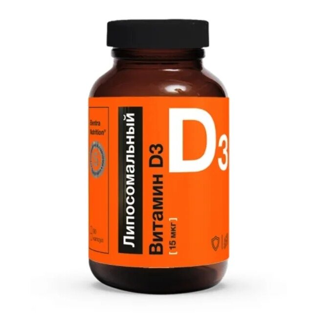 Липосомальный Витамин D3 Elentra Nutrition капсулы 600 МЕ 60 шт.