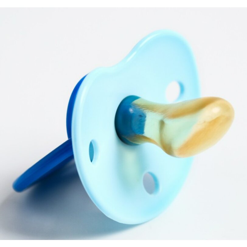 Кроха пустышка латексная ортодонт. с кольцом 1 шт.