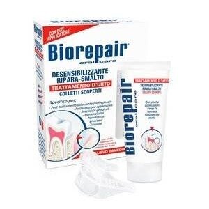 Набор Plus Biorepair: Паста зубная для снижения чувствительности и восстановления эмали зубов 50 мл + Капа силиконовая