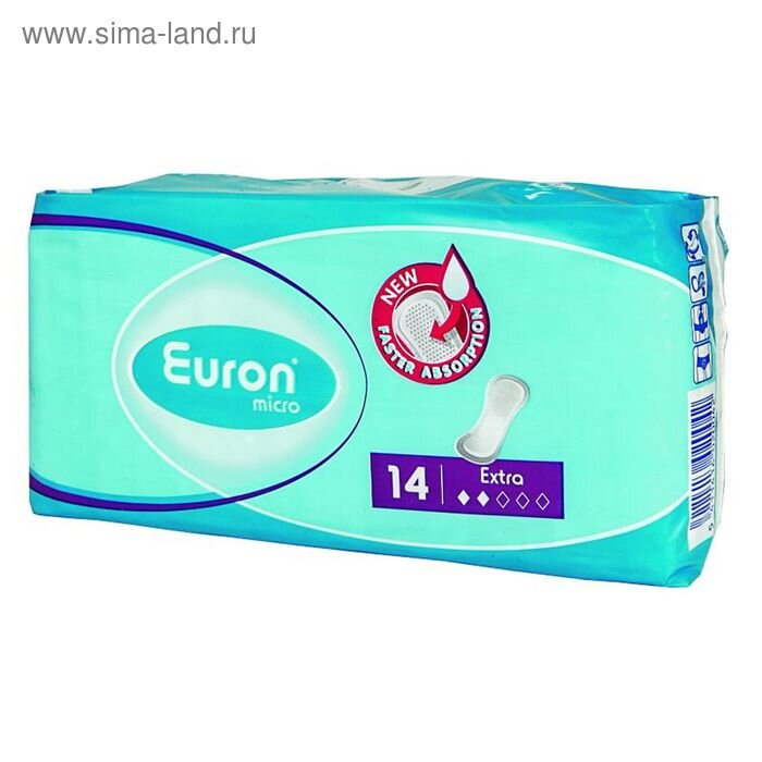 Прокладки послеродовые Euron Micro Extra 14 шт.