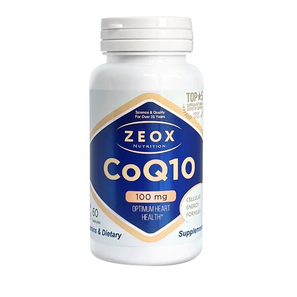 Коэнзим Q10 Zeox Nutrition капсулы 100мг 60шт
