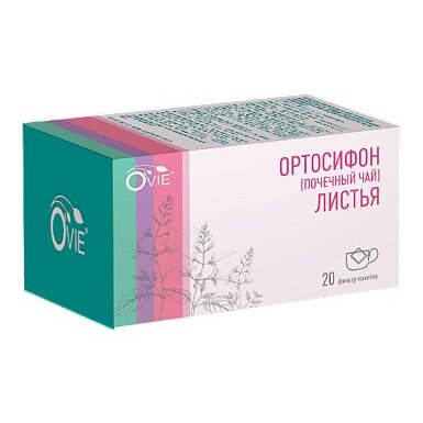 Фито Ортосифон листья почечный чай OVIE фильтр-пакеты 1,5 г 20 шт.