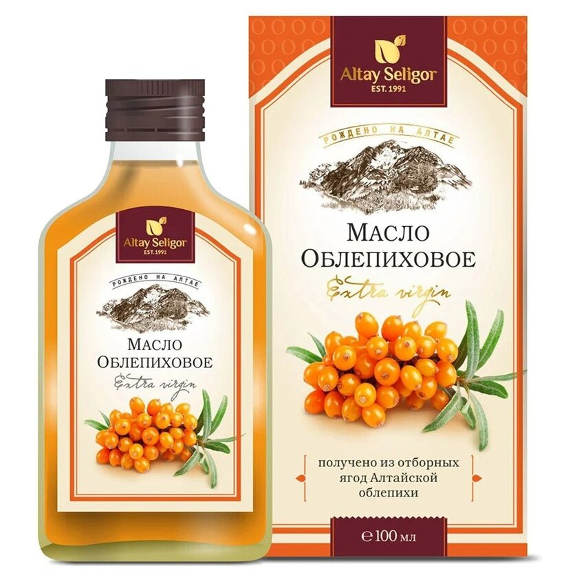 Масло облепиховое Алтай Селигор 100 мл
