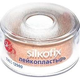 Лейкопластырь Silkofix на тканевой основе телесный 1,25х500 см