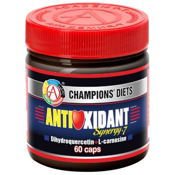 Антиоксидантный комплекс Академия-Т Antioxidant Synergy 7 капсулы 60 шт.