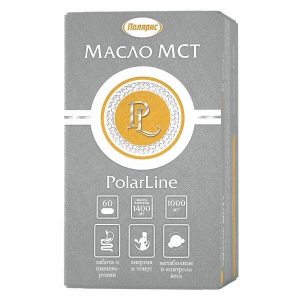 Масло МСТ PolarLine 1400 мг 60 шт.