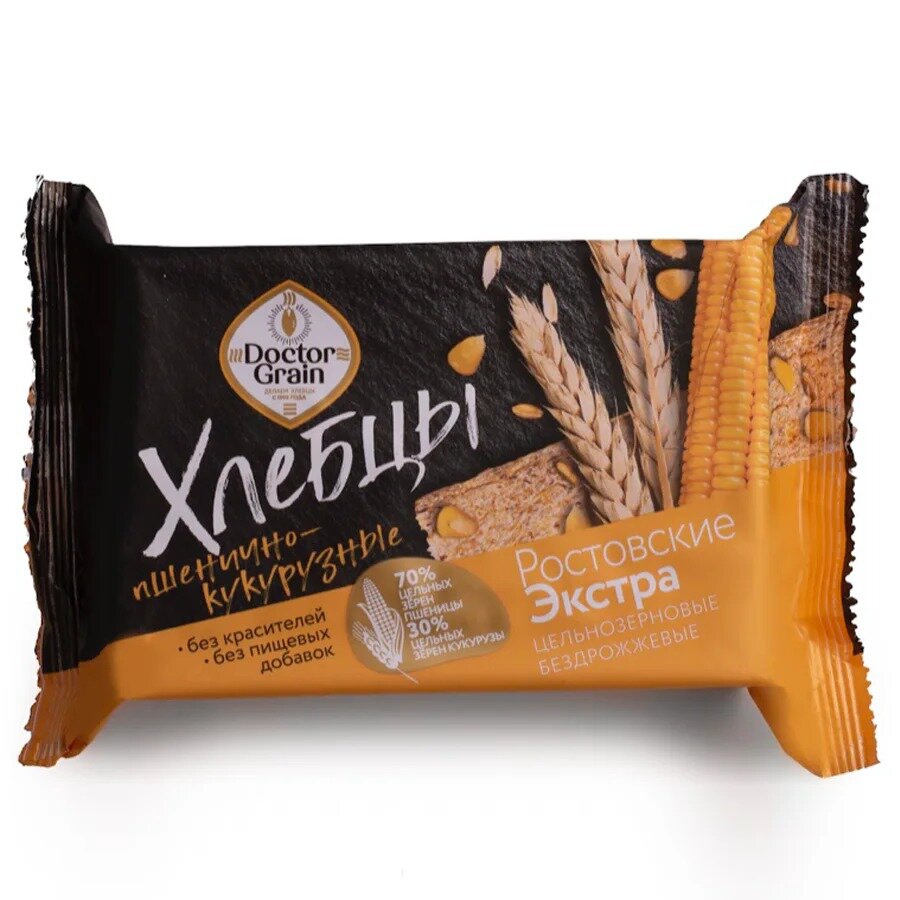 Хлебцы Ростовские экстра пшенично-кукурузные 60 г