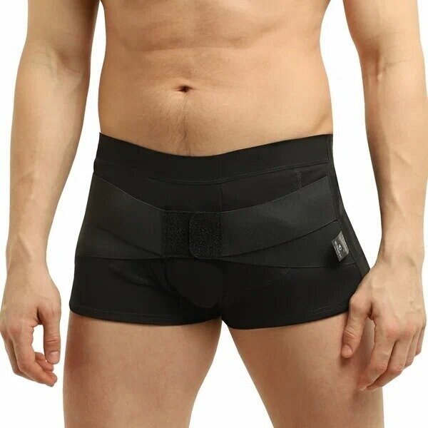 Бандаж грыжевой паховый Крейт арт. Б-451(450) размер 2 черный