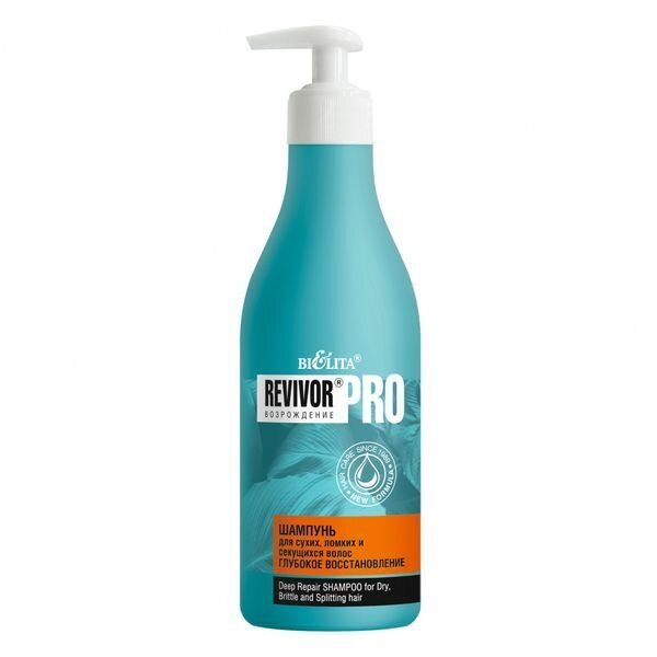 Шампунь для сухих, ломких и секущихся волос Глубокое восстановление Revivor Pro 500мл